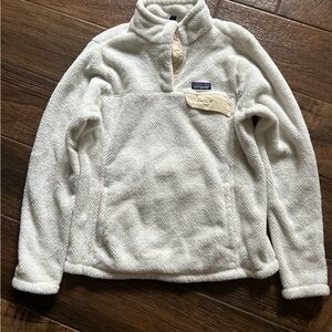 Patagonia Soft White Fleece Jacket